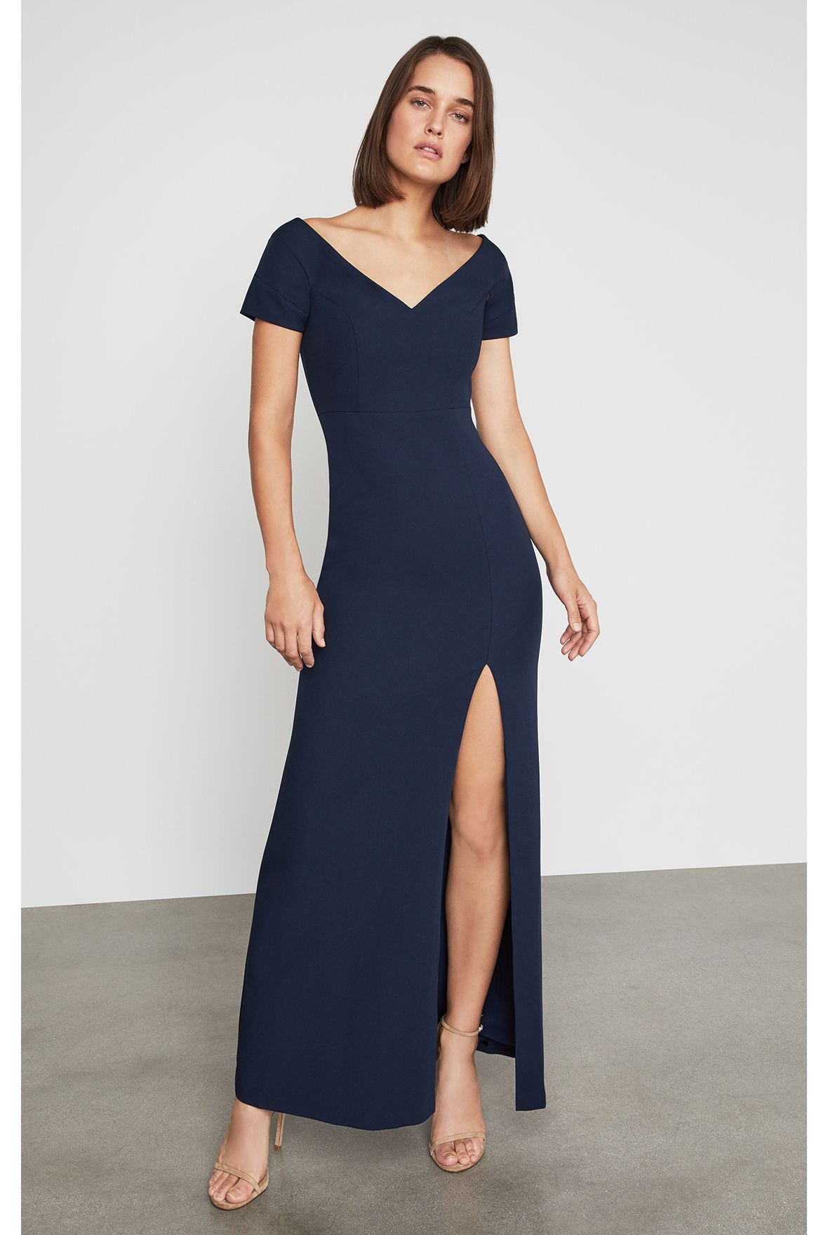 Vestido Largo De Noche Bcbgmx